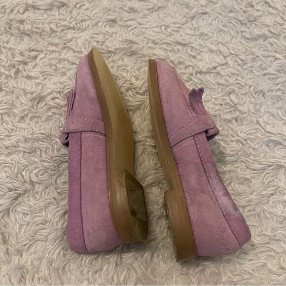 Janie and Jack Purple Suede Loafers - Picture 11 of 11